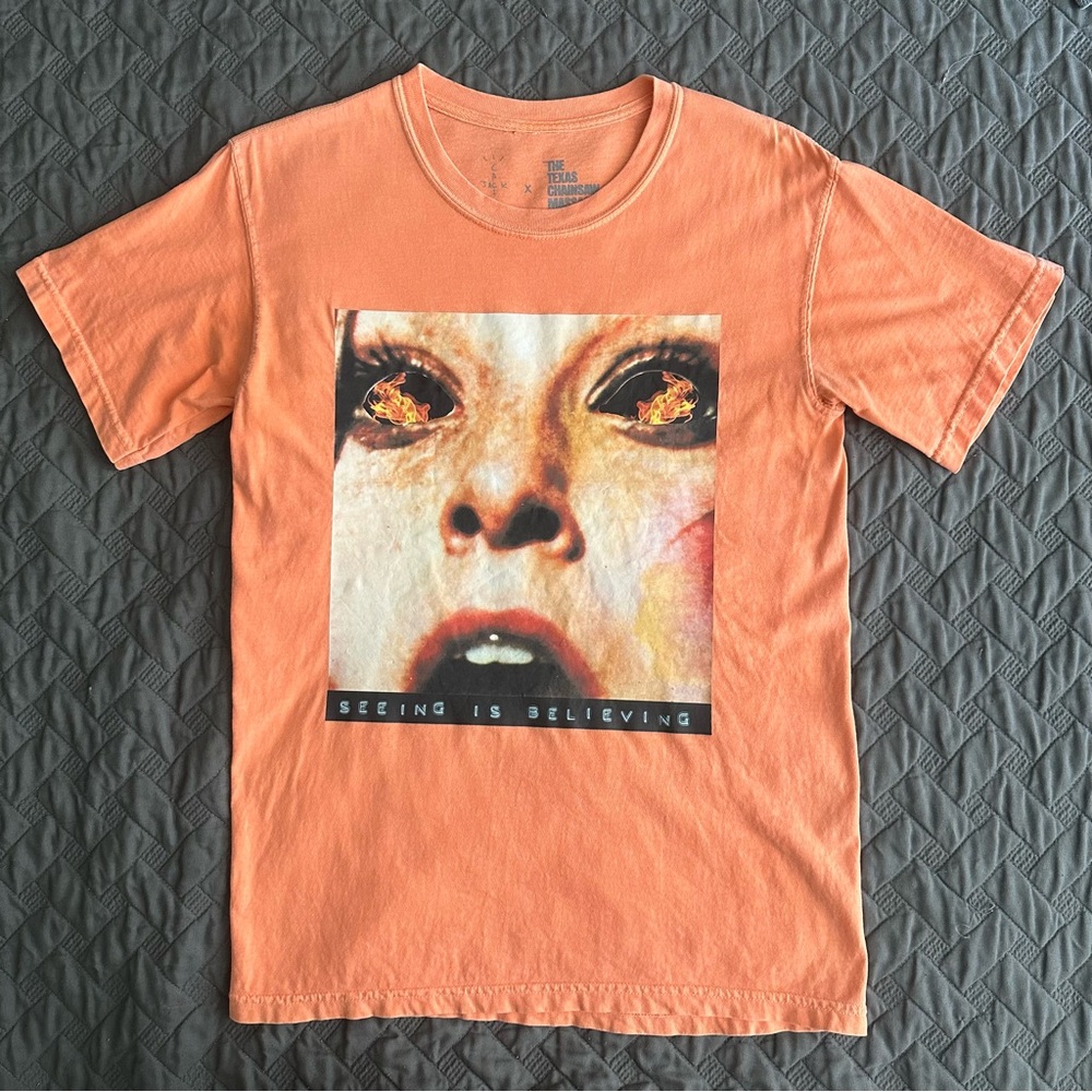 Travis Scott Cactus Jack x The Texas Chainsaw Massacre 2017 NYC Halloween Merch